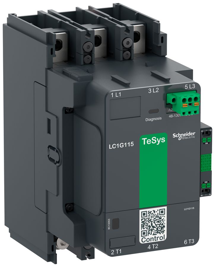 Leistungsschütz TeSys 100…250VAC/DC 3NO 305A 185A 90kW 1000V