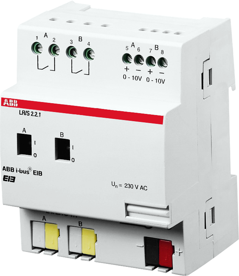 Dimmer KNX 2×1…10V REG-K ABB LR/S 2.16.1