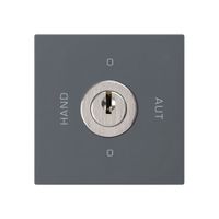 Einsatz zu Schlüsselschalter 0-Hand-0-Aut. kallysto 2/1L anthrazit mit Schloss