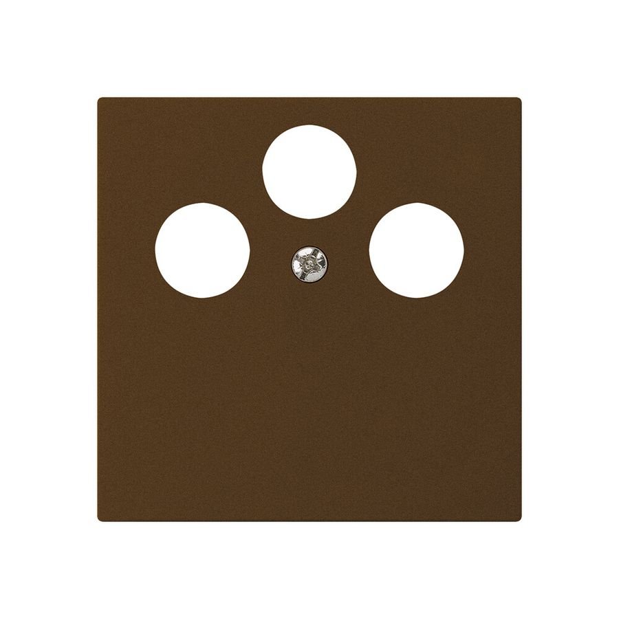 Placca frontale kallysto per R&M HWS marrone 3×coass.SAT