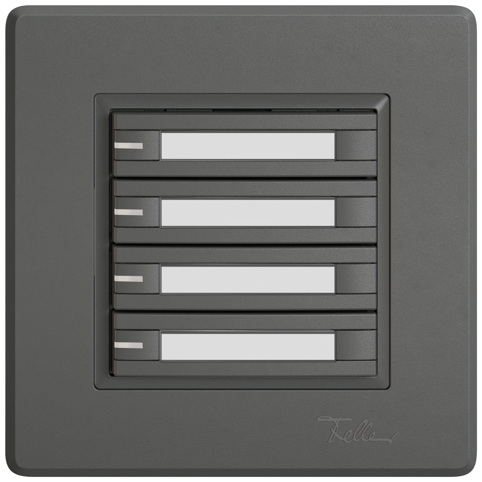 UP-Universaltaster EDIZIO.liv UNI SNAPFIX® m.LED RGB 8× 1-Tbed.Pap.dgu