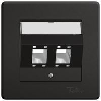 UP-Montageset EDIZIO.liv SNAPFIX® für freenet Kat.5e/6 Adapter 2× sz