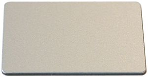 Einlegeschild ETN RMQ ohne Beschriftung, alu