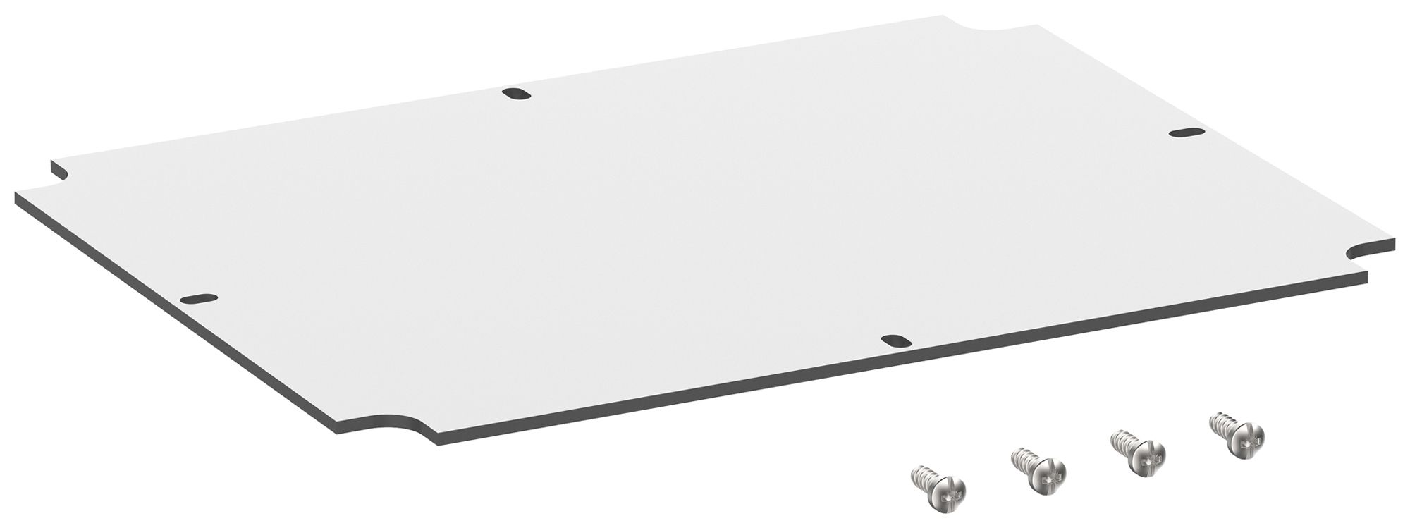 Plaque de montage Spelsberg Abox MPI 250 167×217×2.5mm pour Abox/Abox Pro