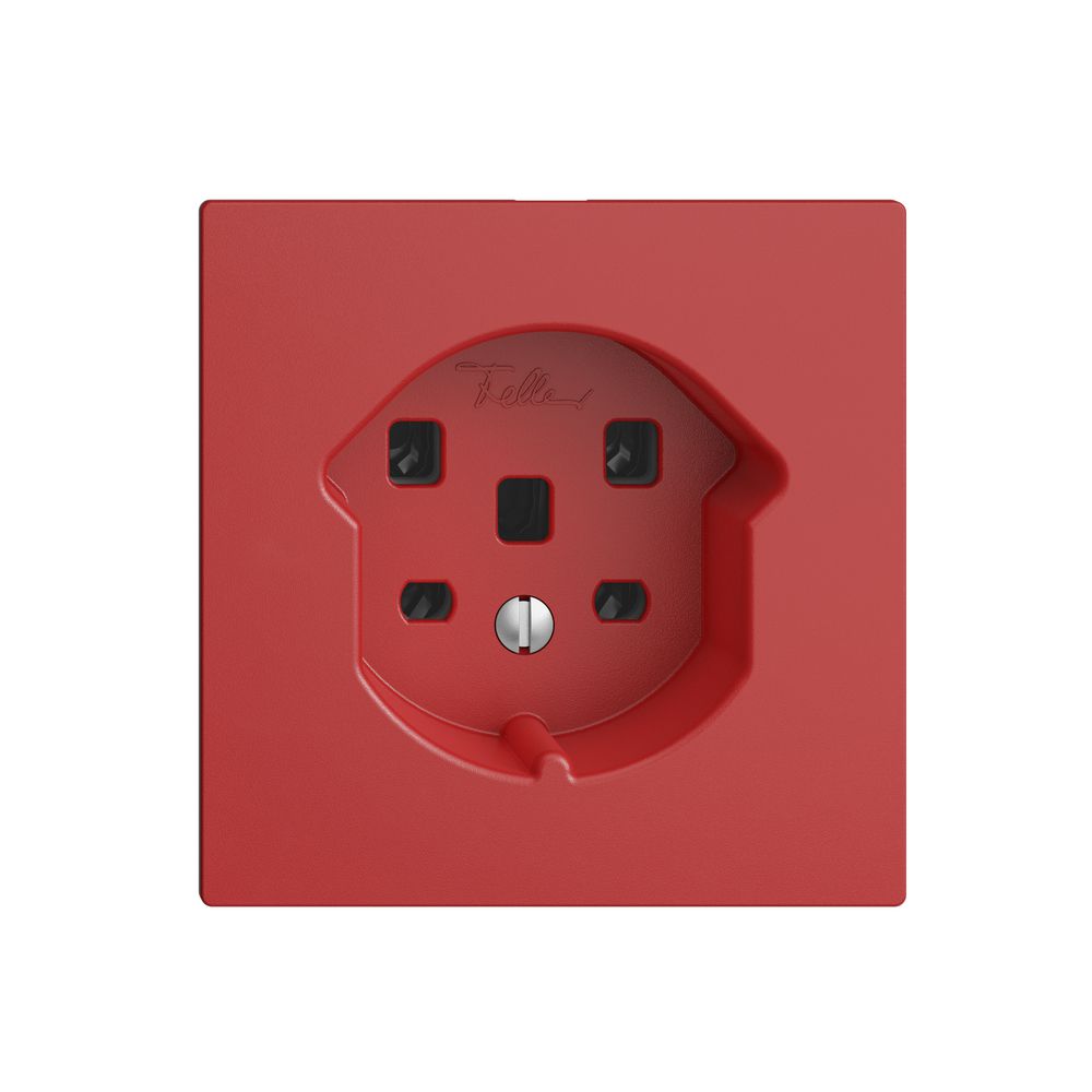 Prise ENC EDIZIOdue T25 16A berry, bornes à vis