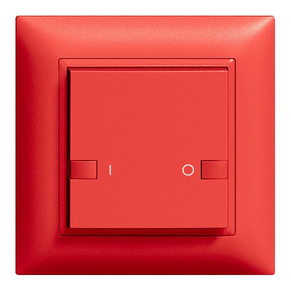 Poussoir ENC ZEP 1c/1t ON-OFF station centr./sec. EDIZIOdue berry