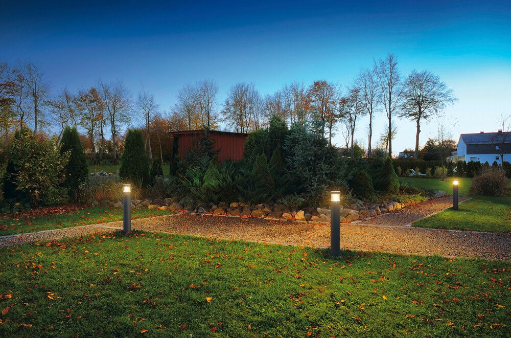 Lampadaire SLV F-POL, E27 20W IP54 anthracite