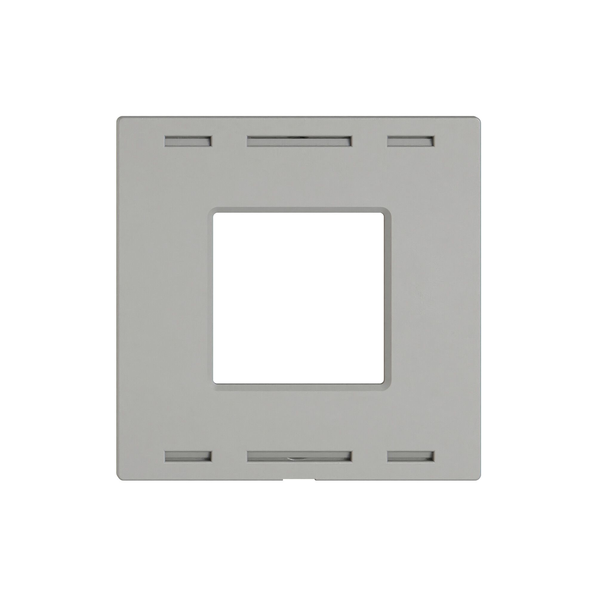 Abdeckset EDIZIO.liv Wiser SNAPFIX® Thermostat hellgrau