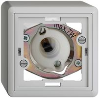 Signal lumineux AP EDIZIOdue gris clair, 7W, sans calotte plate
