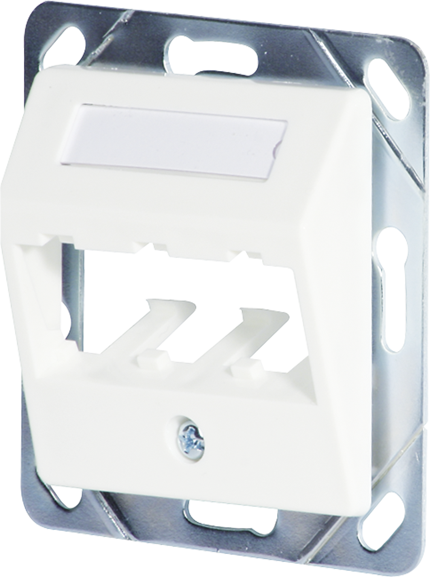 UP-Montageset Panduit leer weiss