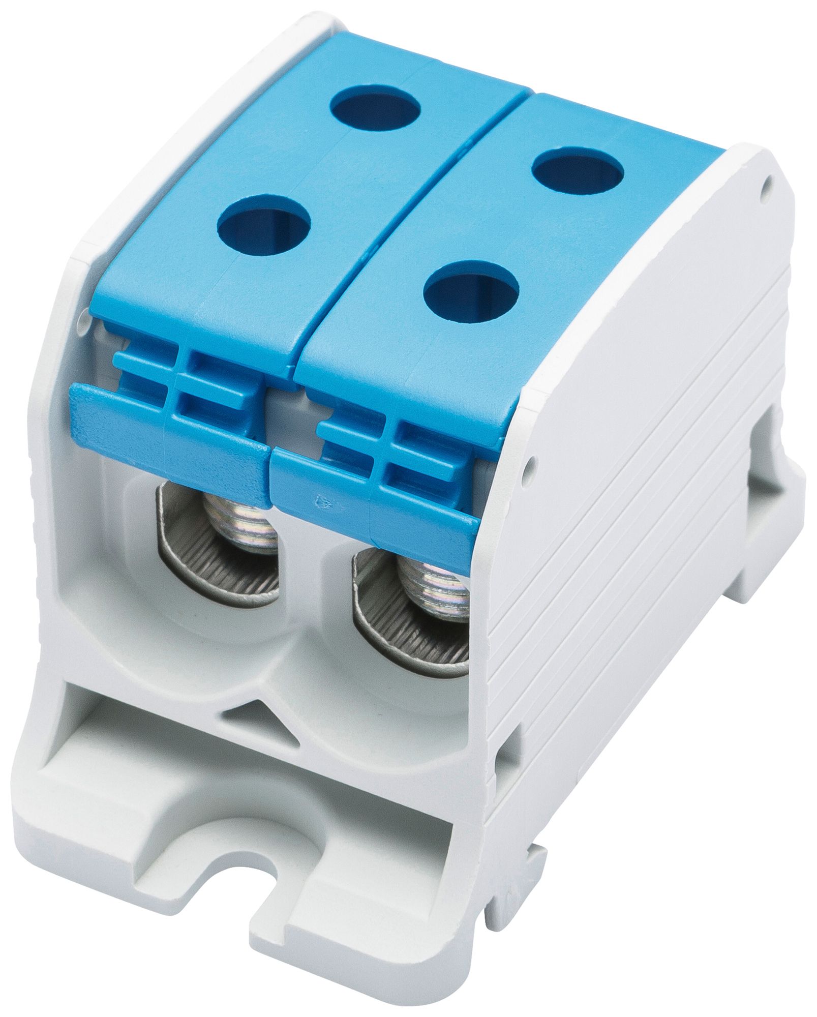 Bloc de distribution Bals RKA 50 1P 150A 2×entrée 2×sortie 4…50mm² bleu