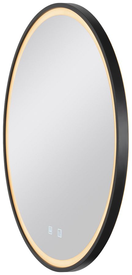 Applique LED SLV TRUKKO 60 specchio 25W 730lm 930/940/965 IP44 Ø610mm nero