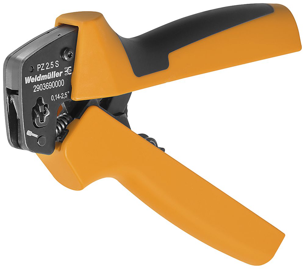 Utensile di serraggio Weidmüller PZ 2.5 S p.capicorda 0.14…2.5mm² trapezio