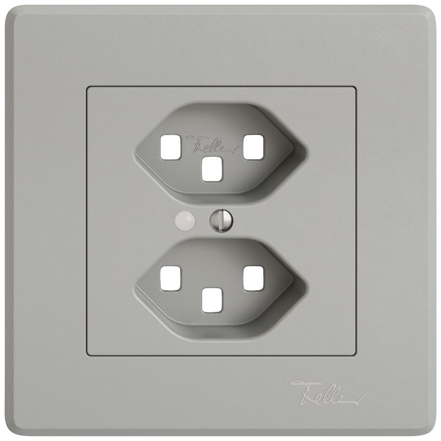 UP-Montageset EDIZIO.liv SNAPFIX® für 2×T23 mit Frontlinse hgu