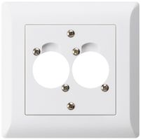 UP-Montageset für 2 XLR kallysto.line weiss