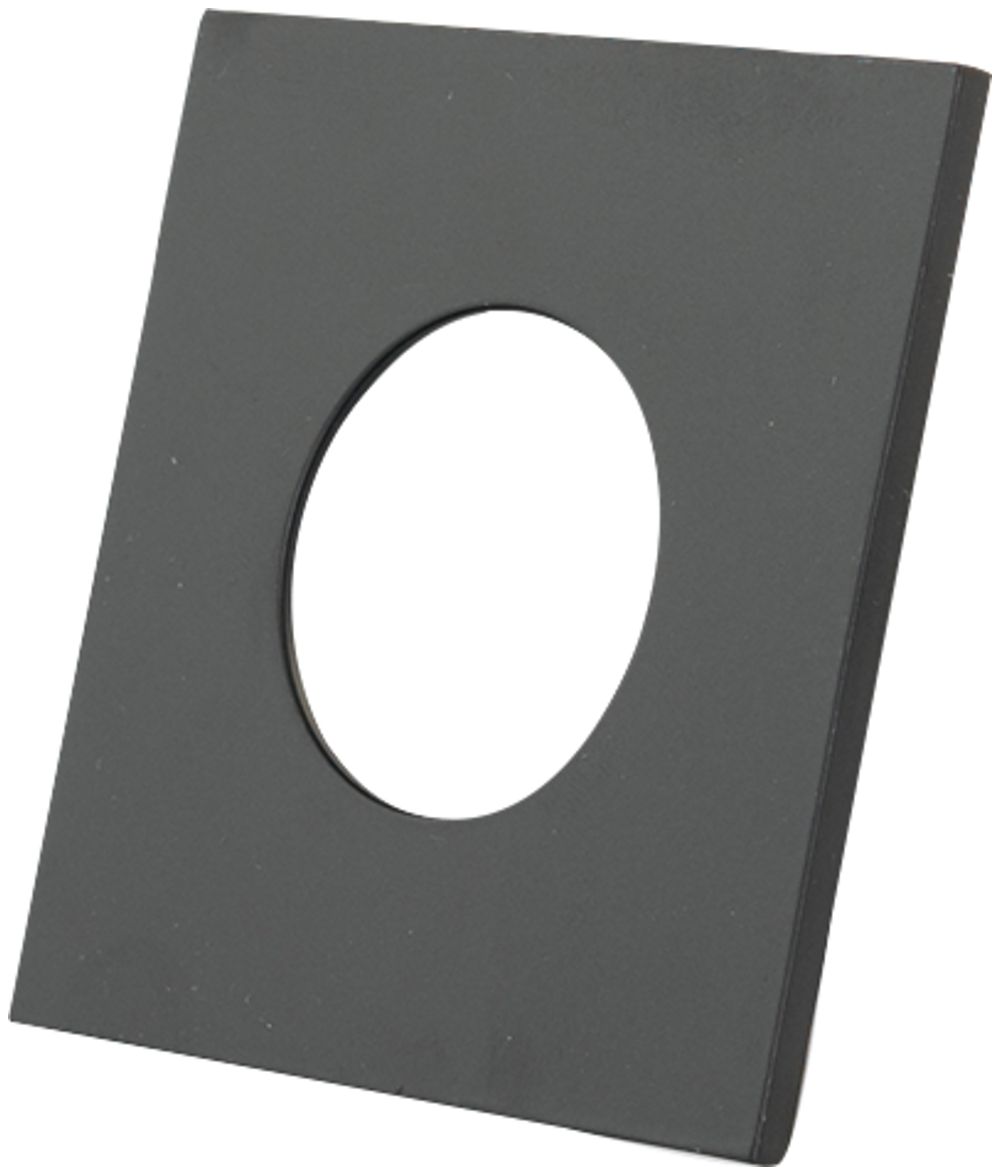 Zierring DOTLUX, für LED-Downlight MULTI/MULTIsun, 84×84mm, schwarz matt