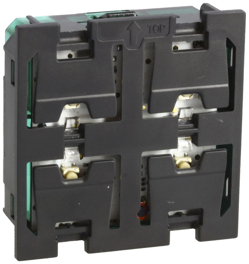 Senseur poussoir Living Now MyHOME 2× pour éclairage & volets roulants 2 modules