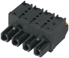 Connettore femmina Weidmüller BLF HP chiuso 7.62mm 2L stagnato nero