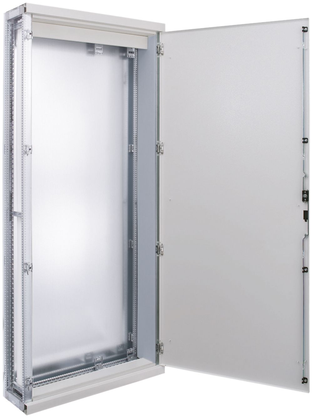 Schaltschrank Hager weber.mes C mit Blech-Türe 1000×2000×350mm hellgrau