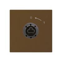 SchwenkTaster 0<-1/2L braun kallysto für Schloss ohne Zylind