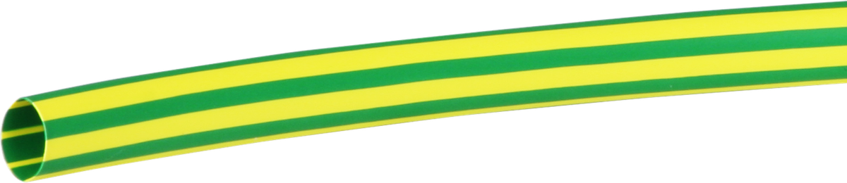 Gaine rétractable DCPT 6mm vert/jaune