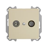 UP-TV-R-Dose EDIZIOdue 11dB vanille Breitbanddose 5…2000MHz, FM