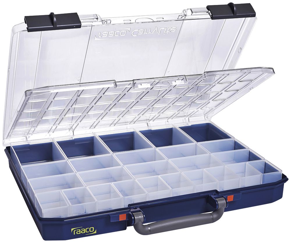 Valigia d'assortimento CIMCO CarryLite 55 griglia5×10 DLU25×inserti 330×413×58mm