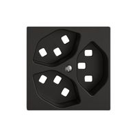 Montageset EDIZIO.liv SNAPFIX® für 3×T23 sz