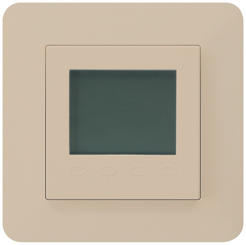 Termostato ambiente INC kallysto.trend C con display beige