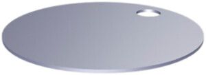 Marqueur d'appareil Weidmüller MetalliCard CC-M Ø30mm acier fin