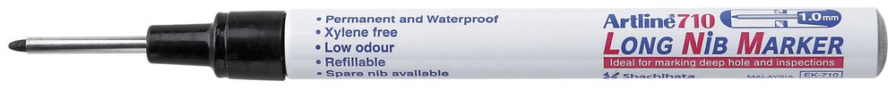 Stylo feutre Artline 710 Long Nib Marker noir