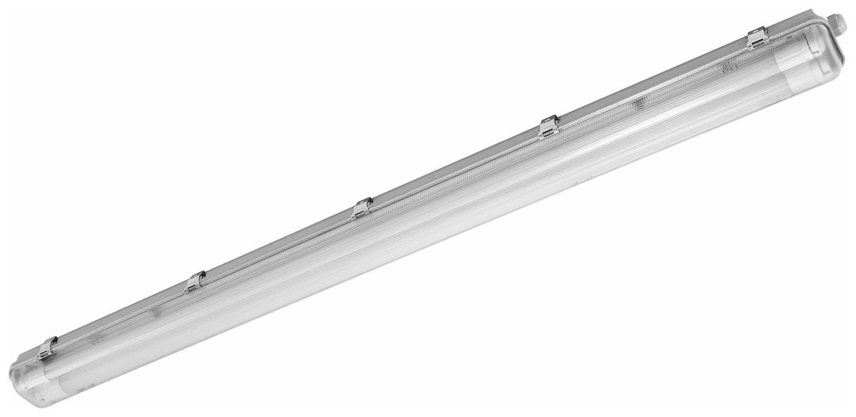 LED-Feuchtraumleuchte MAZDA WT006C 2×G13 IP65 1275mm grau