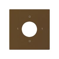 Kit di copertura kallysto per interruttore a chiave S0 marrone