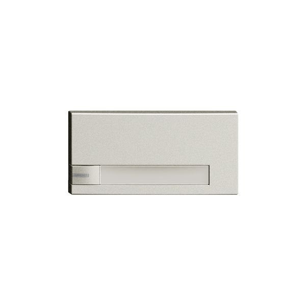 Touche 1/2 KNX/électron.a.LED+ pap.EDIZIOdue commande 1×gris clair