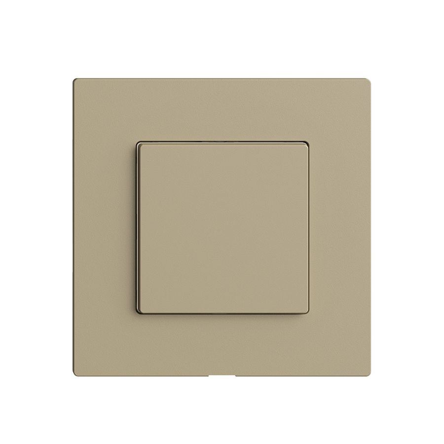 Druckschalter 1K/1T WLAN Edue Wiser sand
