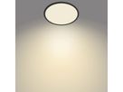 LED-Deckenleuchte Philips SceneSwitch 18W 1500lm 2700K IP44 DIM Ø300mm schwarz