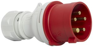 Spina Brennenstuhl CEE 32A 3L+N+PE 400V 6h ro Ø74×166mm IP44