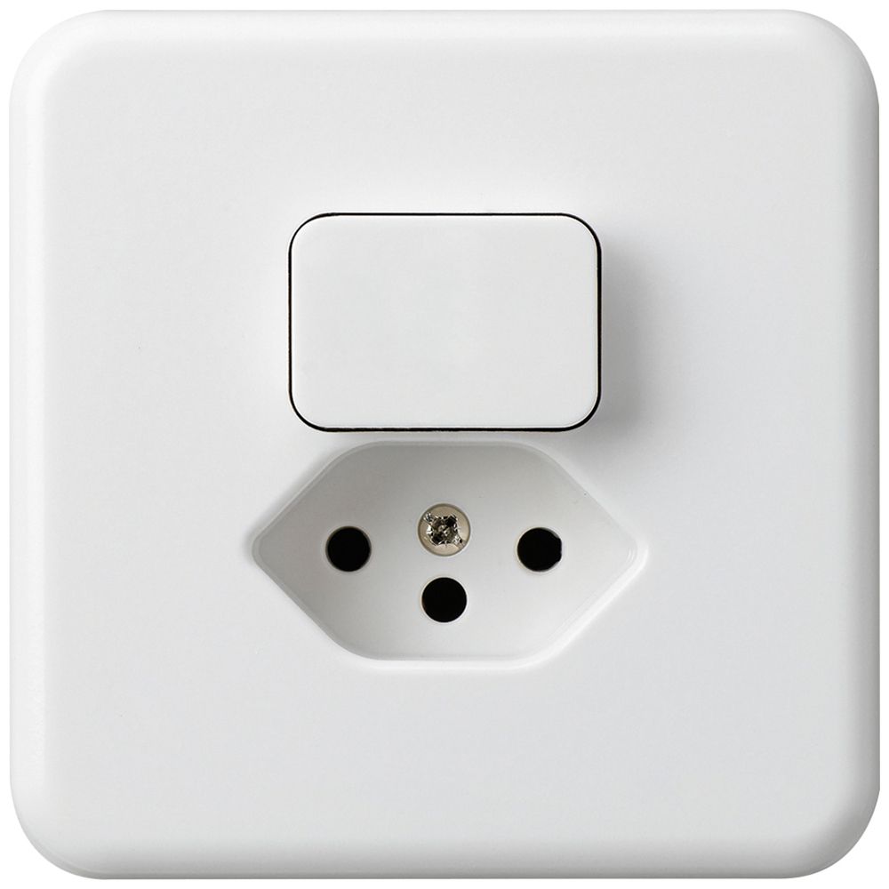 UP-Kombination I basico 6/1L+Typ 13 Front einteilig ohne KS weiss