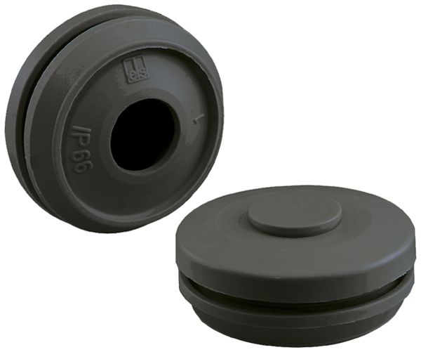 Raccord à double membrane Spelsberg DMS M16 TPE Ø20.7×13.2 Ø5…9mm IP66 noir