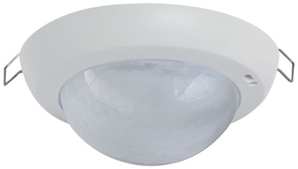 EB-Präsenzmelder SWISSLUX PD4N-KNXs-ST-DE 360° weiss