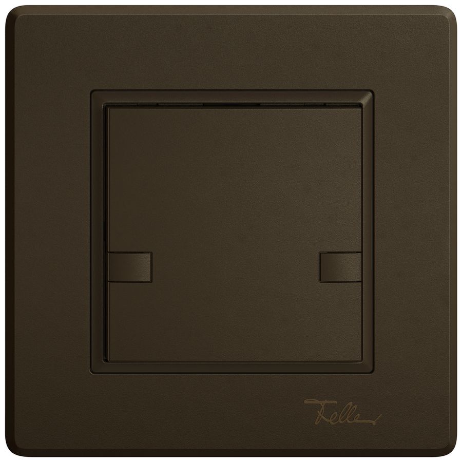 UP-Universaltaster EDIZIO.liv UNI SNAPFIX® 12…48V o.LED 1× 2-Tbed.br