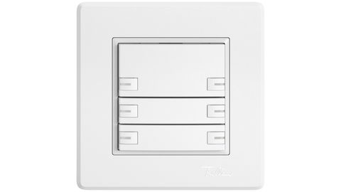 KNX Taster, RGB, mit LED, ohne Papiereinlage