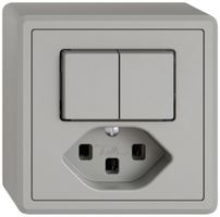 AP-Kombination EDIZIO.liv SNAPFIX® AR+Schema 3+T23 hgu