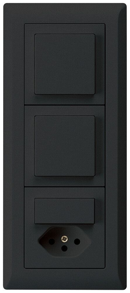 Combinaison ENC kallysto.line grd.I-I-I verticale 2×interr.S3+S3/type 13 noir