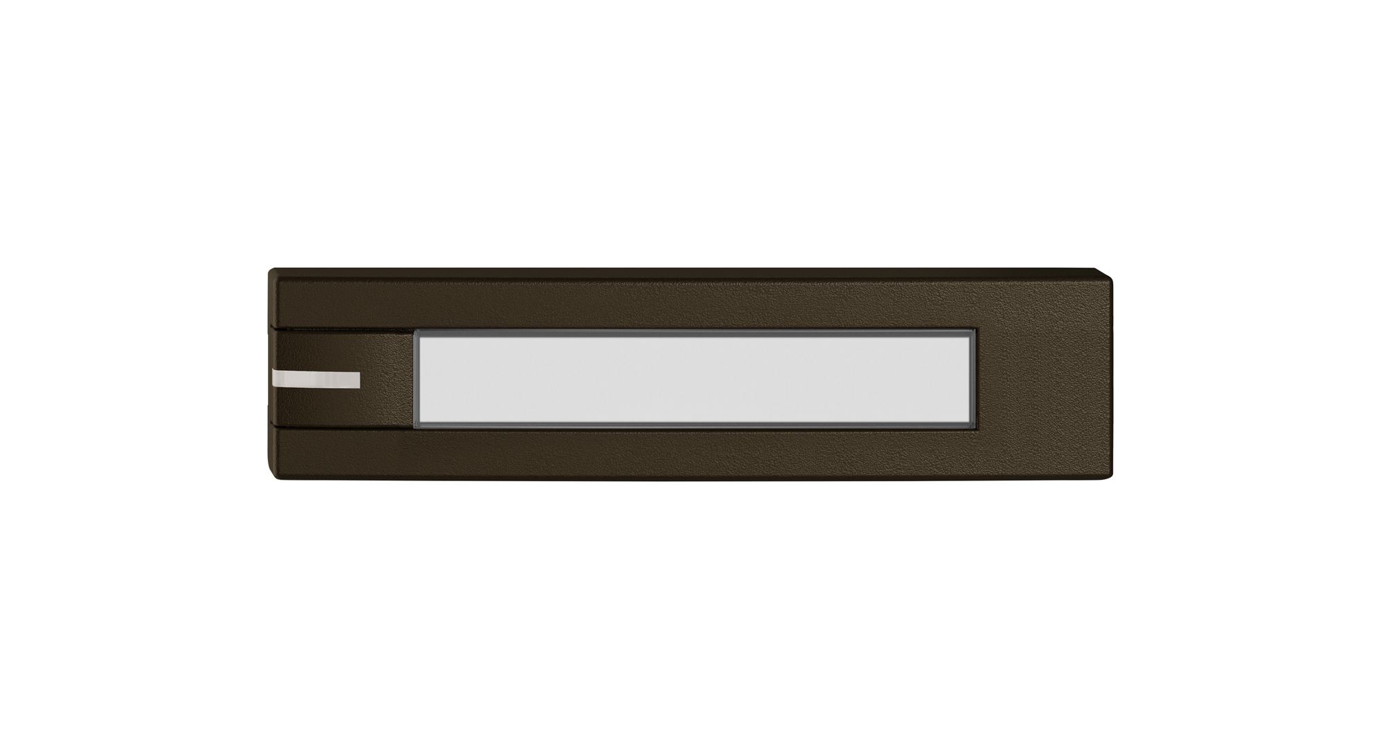 Poussoir 1/4 EDIZIO.liv SNAPFIX® p.KNX&UNI a.LED a.étiquette comm.1touch.br