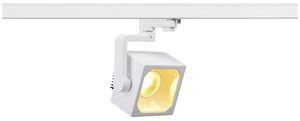 Projecteur LED EURO CUBE 28.5W 2100lm 3000K 60° adaptateur 3-phases IP20 blanc