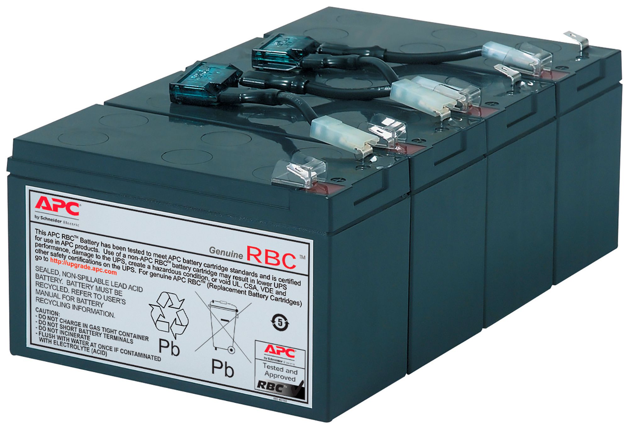 Batterie SE APC 48V 7200mAh plomb 150×259×97mm