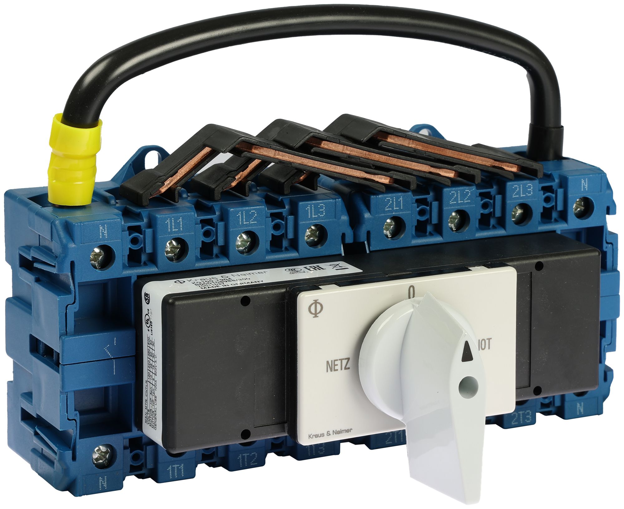 Commutatore di rete AMD K&N KG100.T904.VE2, 100A/690V 4P l=184mm "NETZ-0-NOT"