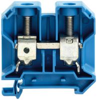 Borne de passage Weidmüller SAK connexion à vis 35mm² PA66 TS35 bleu