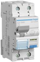FI/LS-Schalter Hager RCBO 2P 240V Charakteristik C 16A 0.03A Typ A 10kA 2TE